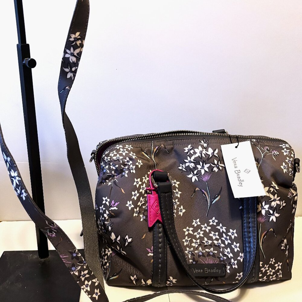 Vera Bradley Midtown Satchel - Dandellon Wishes